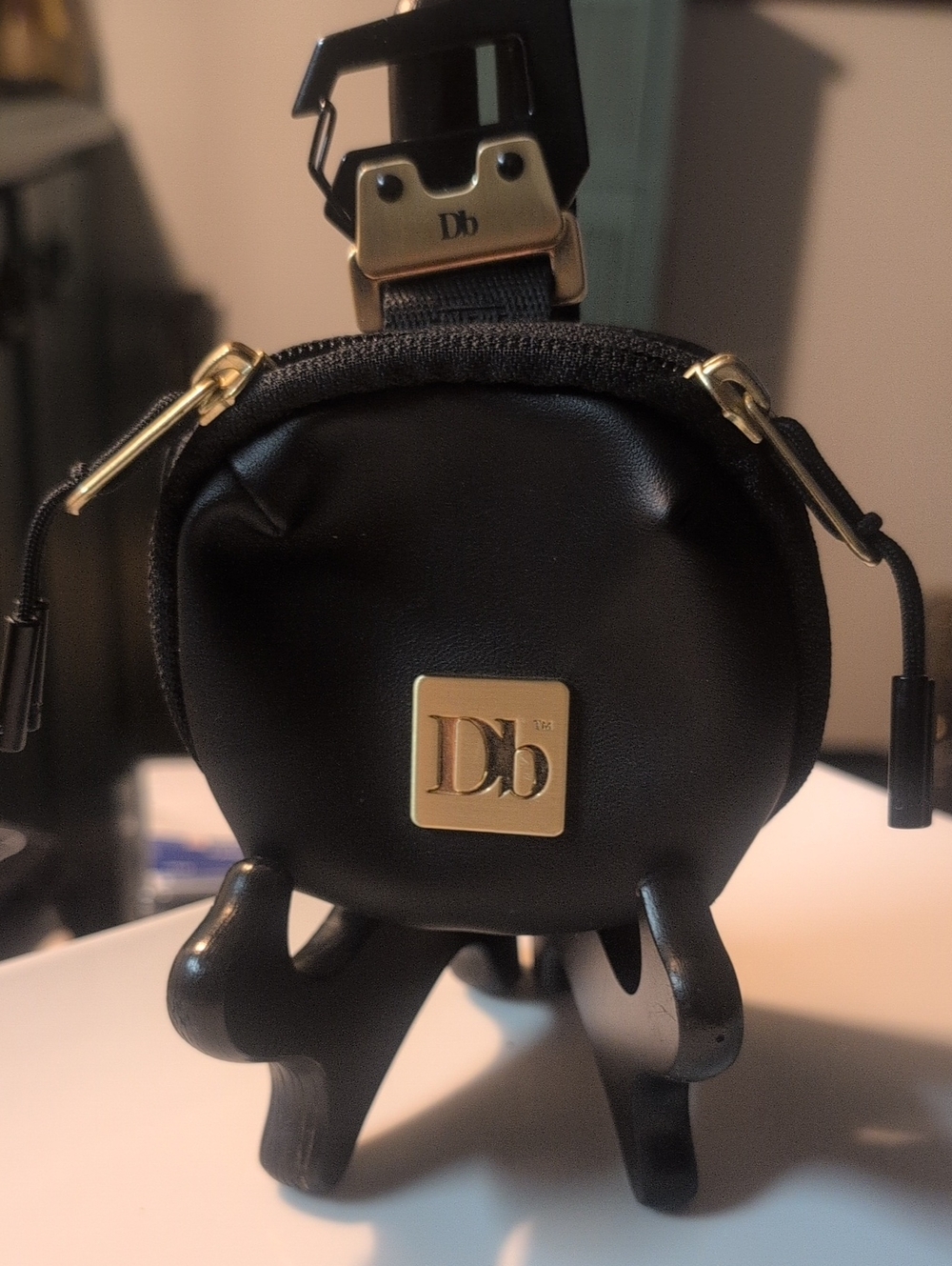 NWOT Db Micro PU Leather Portable Pocket Unisex
